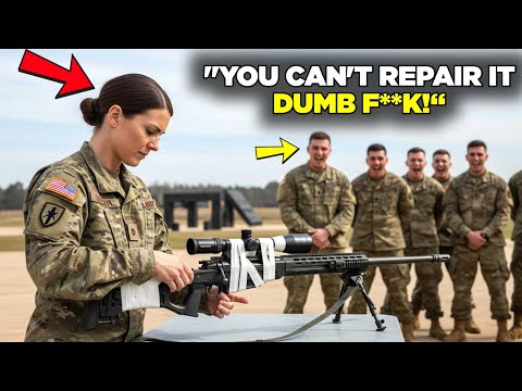 Видео: Они сломали ее снайперскую винтовку, поэтому она починила ее сама и поразила 99 целей подряд