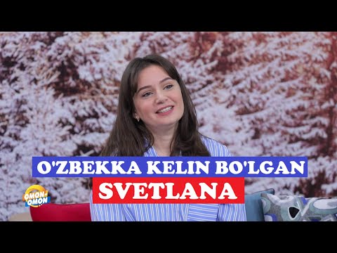 Видео: Ўзбекка келин бўлган СВЕТЛАНА: Ўзбекча гапирсам маза қиламан