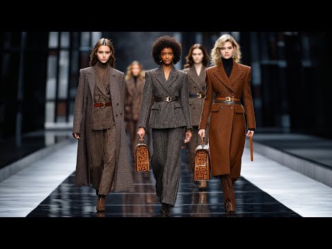 Видео: Элегантная коллекция FENDI Inspired Autumn/Winter 2025/26 для женщин 40+