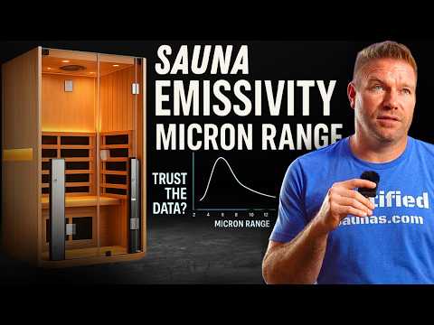 Видео: Каким должен быть коэффициент излучения и микронный диапазон инфракрасной сауны?