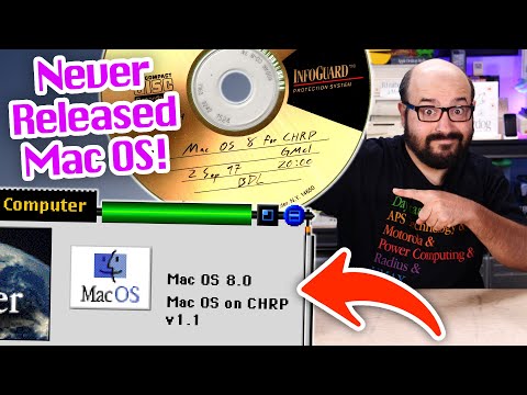 Видео: Mac OS, которую убил Стив Джобс! — невыпущенная Mac OS от Apple для систем CHRP