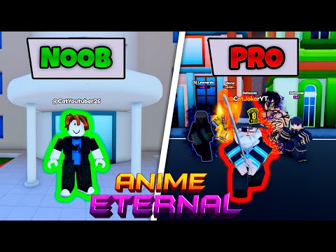 Видео: ОТ НУБА до ПРО в ANIME ETERNAL РОБЛОКС
