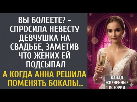 Видео: На свадьбе все думали, что невеста больна… Но когда она сменила бокалы – зал замер!