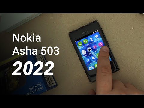 Видео: Ретро обзор Nokia Asha 503 в 2022 году.  #Nokia #Asha #Meego