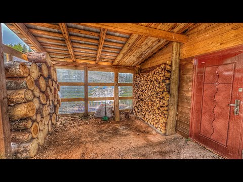 Видео: ВСЕ! ГОТОВИМСЯ к ЗИМЕ! Накололи Дров. ПРОЛОЖИЛИ ПРОВОДКУ в ДОМЕ! Бензопила KROFF KGS-56 Electric! 