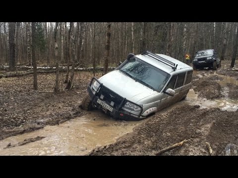 Видео: Покатушки бездорожье  УАЗ Патриот  Часть 1