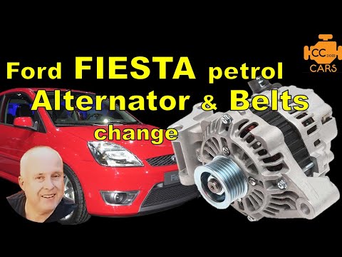 Видео: Замена генератора Ford Fiesta MK6 | Замена ремня ГРМ на Fiesta