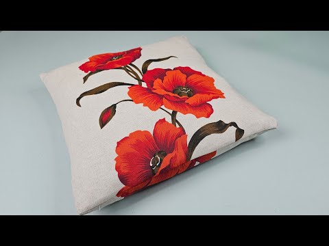 Видео: Самый простой способ сшить наволочку на подушку за 10 минут!