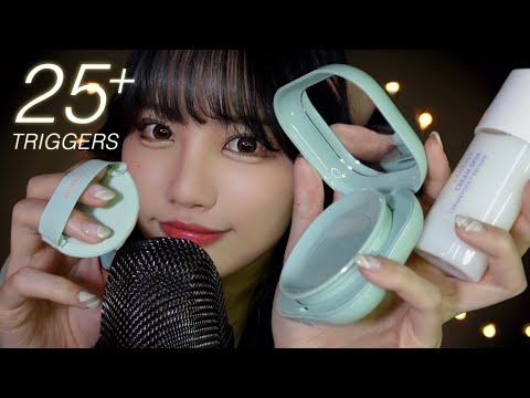 Видео: ASMR с предметами, купленными во время путешествия в Корею😴🇰🇷(Tapping & Whispering)