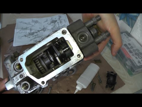 Видео: Сборка ТНВД Bosch VE escort 1.8d (часть2)