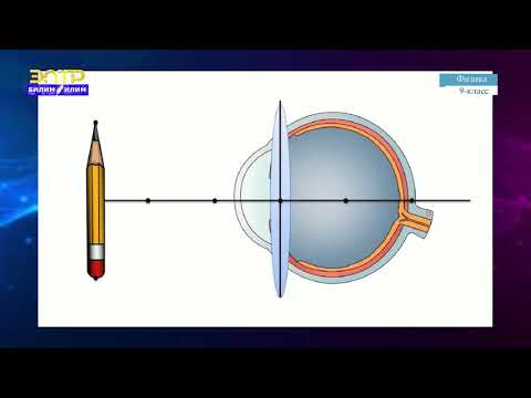 Видео: 9-класс | Физика | Көз, анда жүрүүчү оптикалык кубулуштар