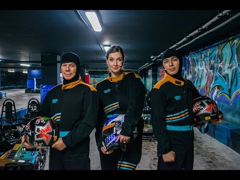 Видео: Гонки на картинге: кто из Газмановых приехал первым?