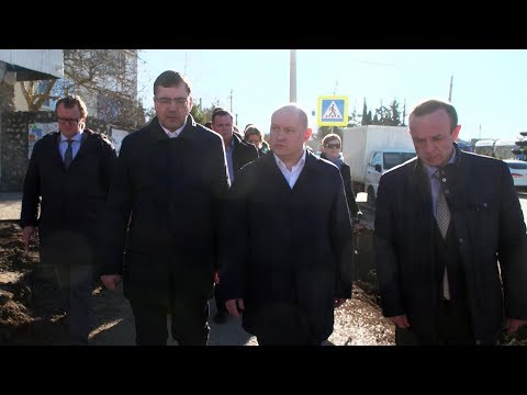 Видео: Михаил Развожаев провел осмотр проспекта Победы