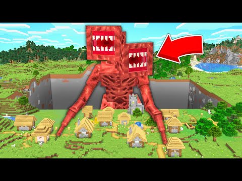 Видео: СИРЕНОГОЛОВИЙ НАПАВ НА НАШЕ СЕЛО У МАЙНКРАФТІ