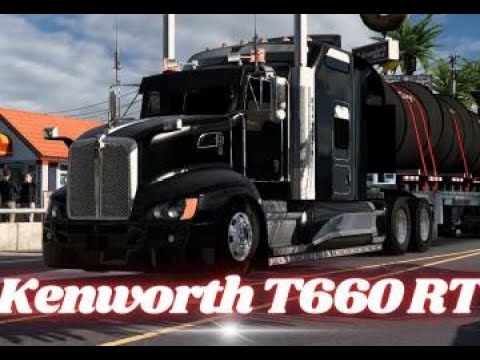 Видео: Мод Kenworth T660 RT версия 1.0 для American TruckSimulator (v1.50.x)