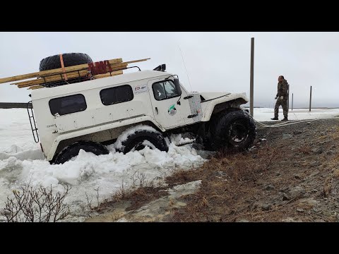 Видео: Экспедиция на Ямал на внедорожниках и не только на них