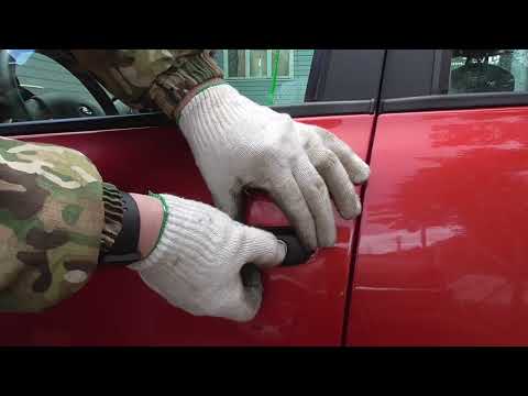 Видео: Лада Гранта  ручки дверей в цвет кузова.