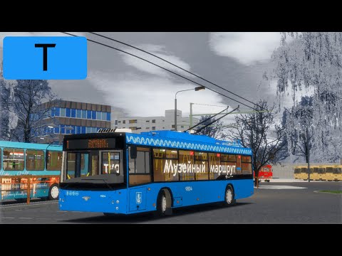 Видео: OMSI 2 SVARZ МАЗ 6275, Могэс , маршрут Т + Новый Голосовой информатор.