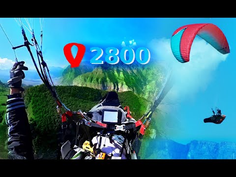 Видео: Вот ПОЧЕМУ Мы ЛЮБИМ ПАРАПЛАН 😍 2800 в ЧЕГЕМЕ