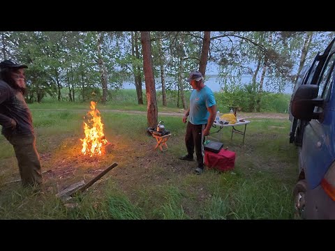 Видео: 1 часть,рыбалка на Чигиринском водохранилище с ночевкой!
