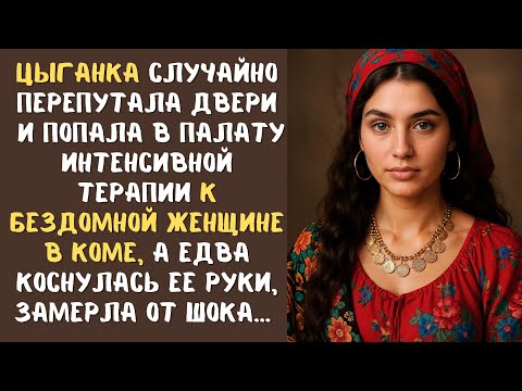 Видео: ЦЫГАНКА случайно попала в палату интенсивной терапии к БЕЗДОМНОЙ женщине в коме, а едва коснулась ее