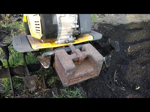 Видео: Фрезы  Гусиные лапки на мотокультиватор Техас