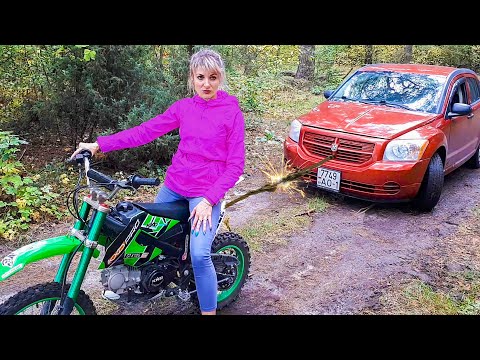 Видео: Толик лопухнулся перед Леной! Как Завести машину?