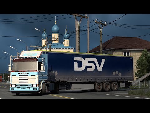 Видео: 2108 / ETS2 1.56 / Scania 3 Series / В Усть-Майя взял груз на Чульман.