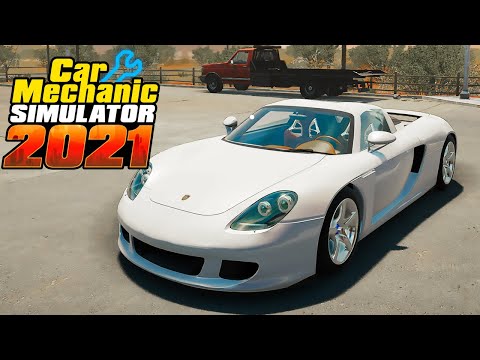 Видео: Реставрация Porsche Carrera GT - Car Mechanic Simulator 2021 #89