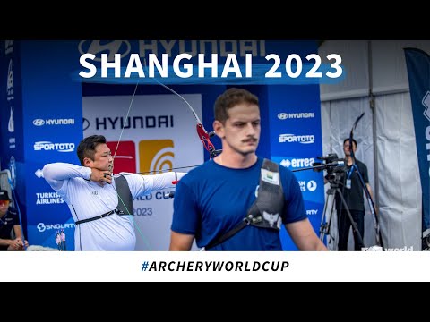 Видео: О Джин Хек против Маркуса Д'Алмейды – золото в стрельбе из лука среди мужчин | Шанхайский чемпион...