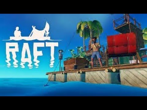 Видео: Небольшая покраска корабля. Raft