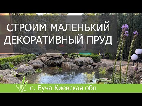 Видео: Строим маленький декоративный пруд с карпами