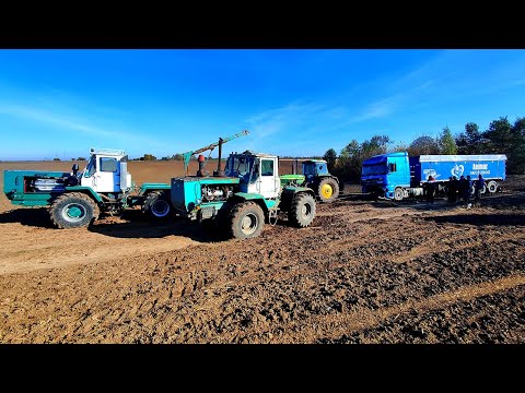 Видео: Злетіла гружона ФУРА з дороги😳Тягнем трьома тракторами💪Троси лопають як нитки🥲