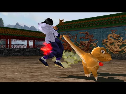 Видео: Tekken 3 - Gon - Аркадный режим (PS1)