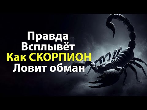 Видео: Почему Скорпиона НЕ ОБМАНУТЬ.