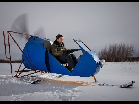 Видео: аэросани как начинал и что получилось