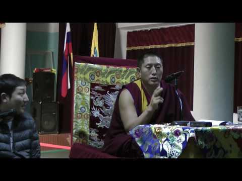 Видео: Кхаджок Тулку Ринпоче - Лекция о карме
