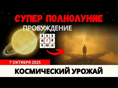 Видео: 7 Октября — Ночь, Когда Всё Меняется! 7 Странных Знаков Перед Суперлунием