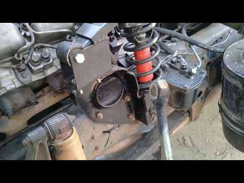 Видео: установка троса газа на камазе