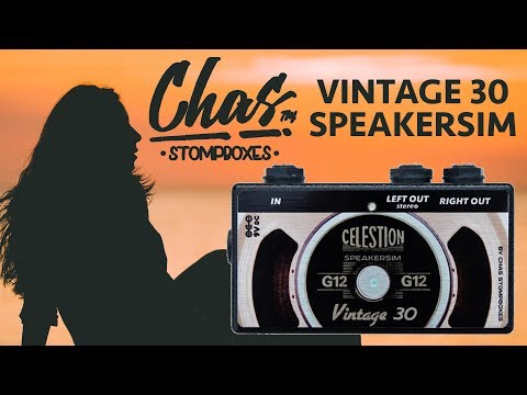 Видео: Гитарный спикерсимулятор (Chas Vintage 30 Speakersim)