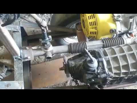 Видео: Минитрактор как сделать руль