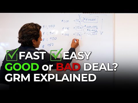 Видео: Простой и быстрый метод анализа инвестиций в арендуемую недвижимость: объяснение мультипликатора ...