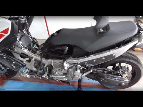 Видео: Yamaha T max 500 Полное ТО!