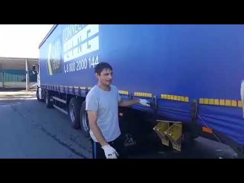 Видео: Боковая разгрузка. Разбираем и собираем бок п.прицепа /ТОНАР/