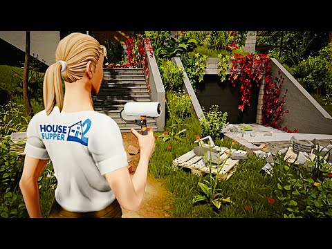 Видео: РЕМОНТ ДОМА-АКВАРИУМА ИЗ СТЕКЛА с Олегом Брейном! // HOUSE FLIPPER 2