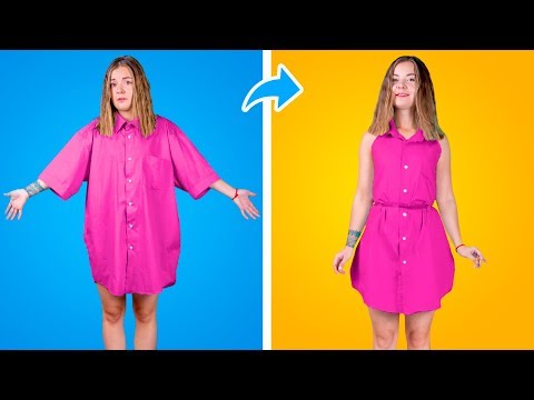 Видео: Модные лайфхаки для одежды / Как выделиться в школе