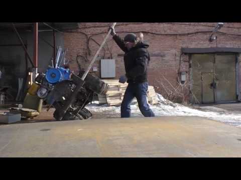 Видео: Минитрактор Робинзон. Рестайлинг.(Обзор 2)