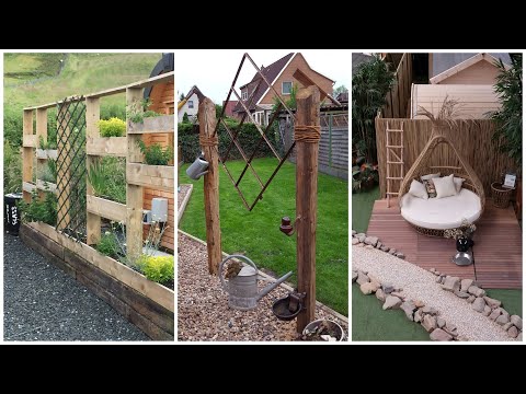 Видео: 222 Идеи оформления сада и другие примеры элементов приусадебного участка (беседка, пруд, качели, к