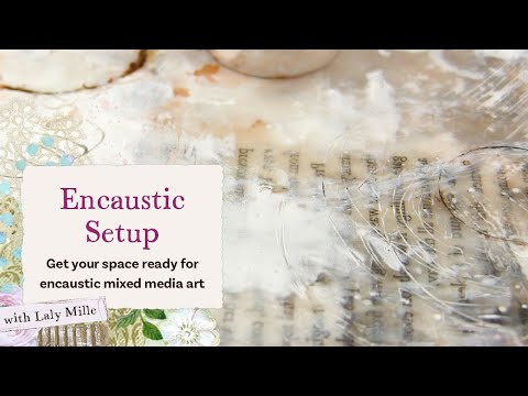 Видео: Подготовка пространства для энкаустики