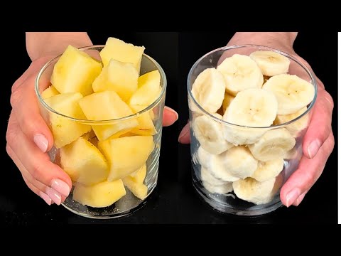 Видео: Только бананы и яблоко! Лучший итальянский десерт, который тает во рту! без выпечки